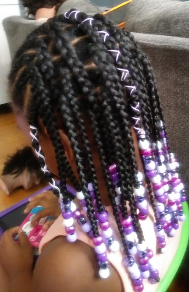 Kids natural hair deals braids